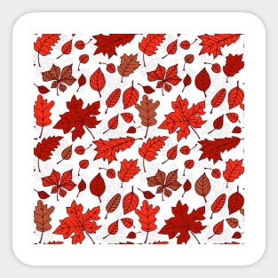 Autumn pattern Sticker